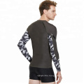 Custom UV50 Fabric Sublimated Chinese Manufacturer Swimming Rash Guard